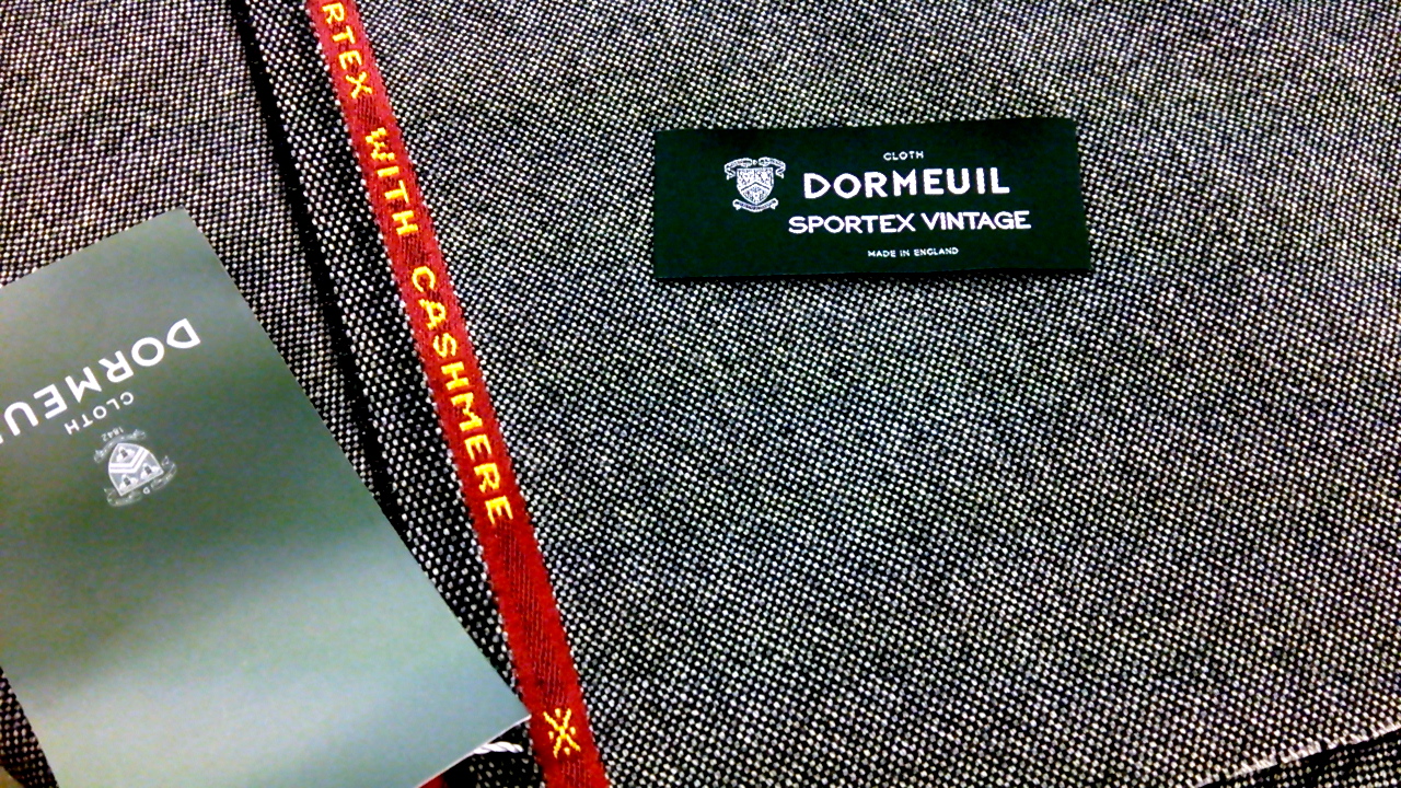 DORMEUIL☆SPORTEX VINTAGE | 名古屋市中区・栄のオーダースーツならCENTO