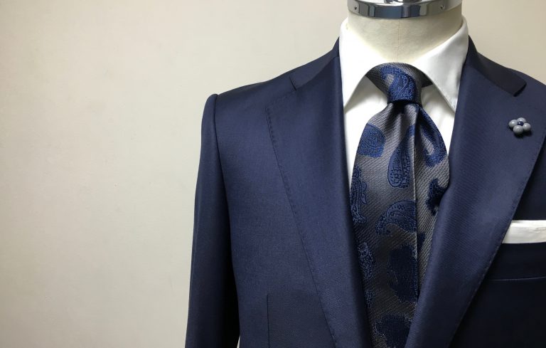 オーダースーツ DORMEUIL/ドーメル『EXEL BLUE/エクセル