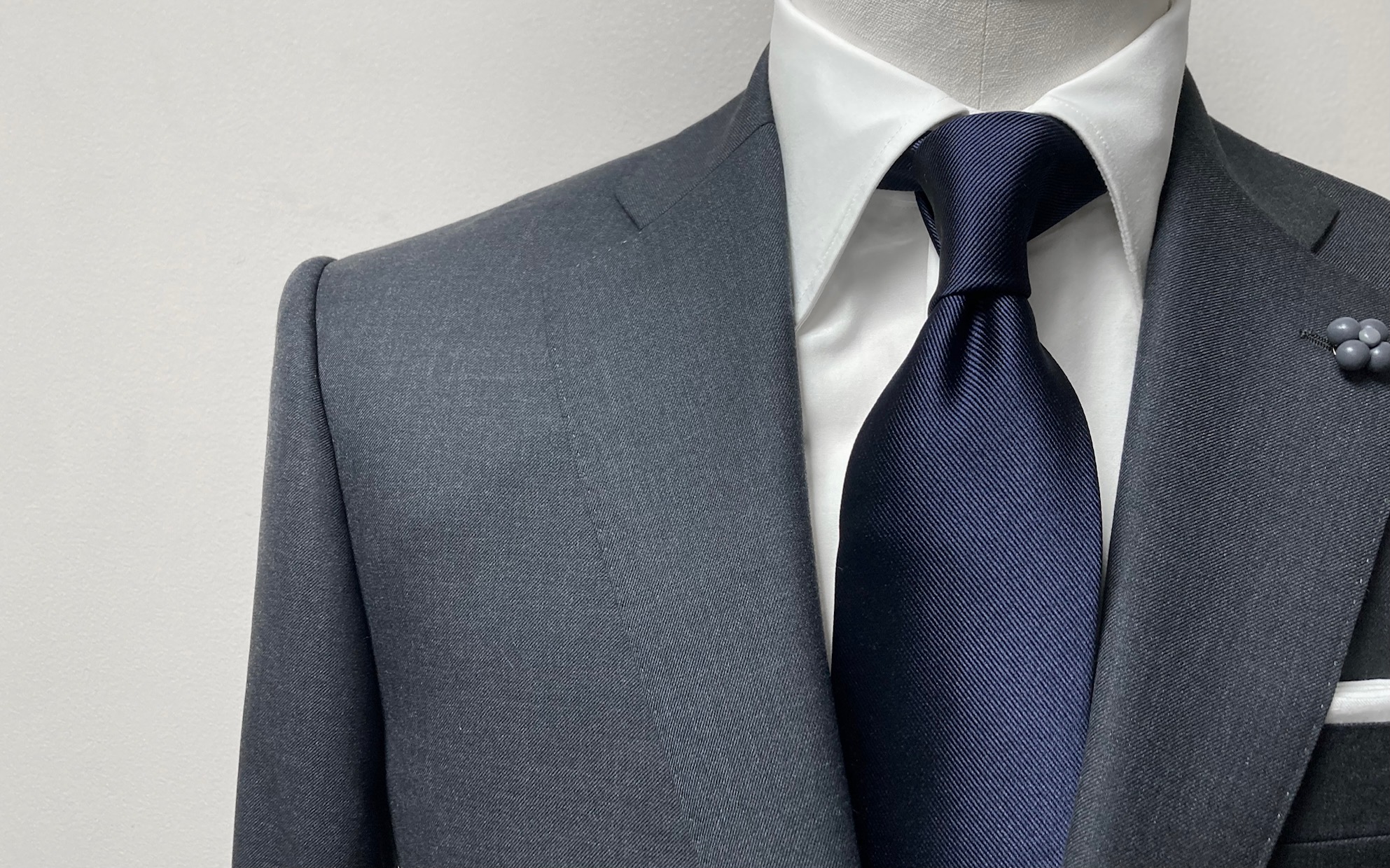 オーダースーツ☆TALLIA DI DELFINO/タリア・ディ・デルフィノ☆チャコールグレー