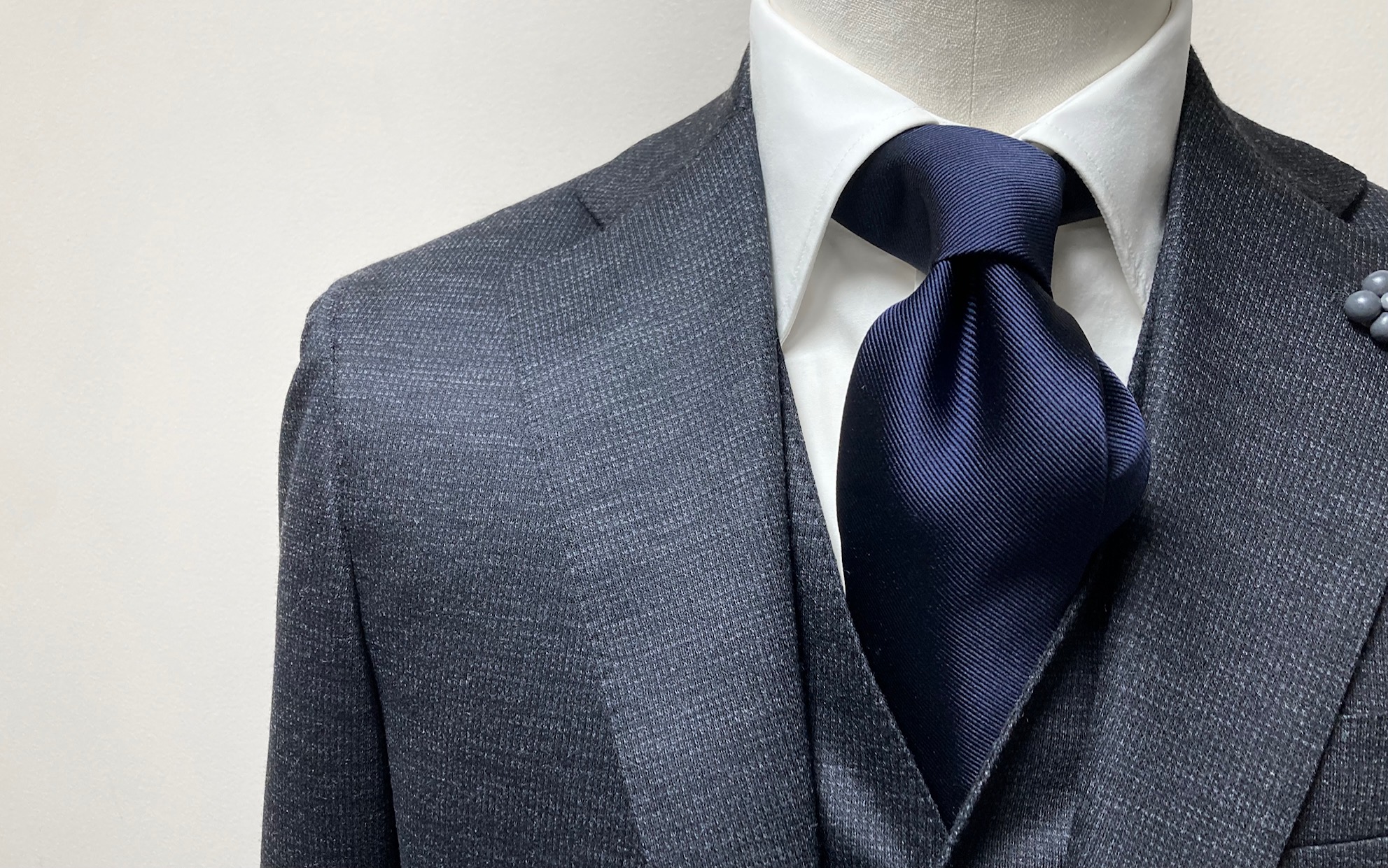 オーダースリーピース☆NEW！CENTO AIR/エアー☆チャコール×ジャガード