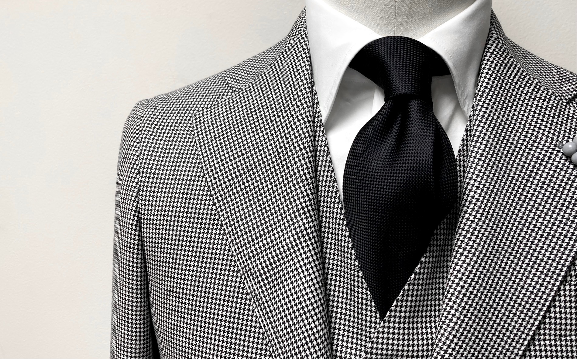 極上オーダースリーピース☆ドーメル『ROYAL 11/ロイヤル11』☆Houndstooth/千鳥格子