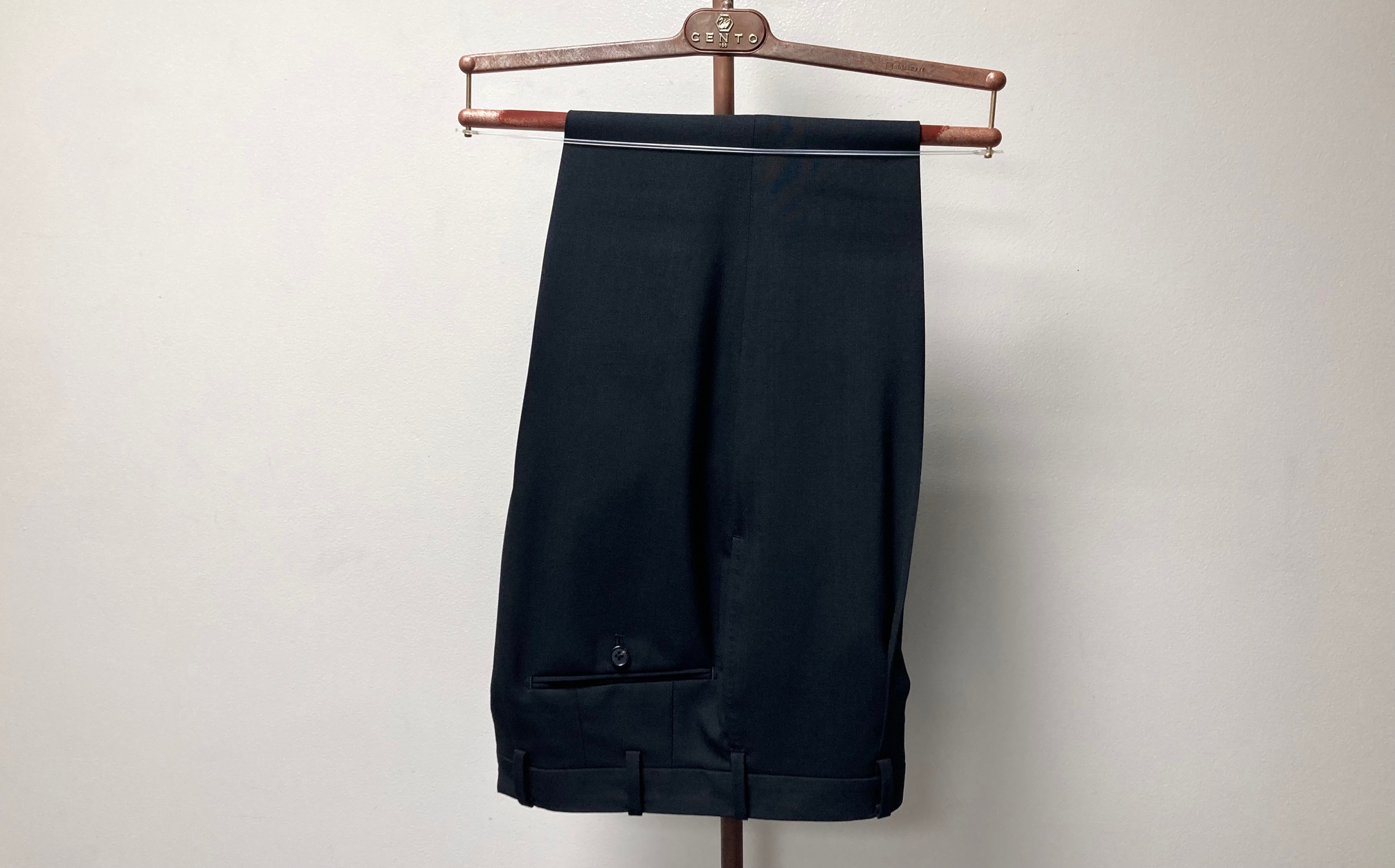 オーダースラックス☆ドーメル『Tonik Wool/トニック ウール』☆ブラック